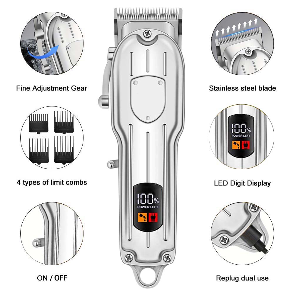 เครื่องตัดผมมืออาชีพสำหรับผู้ช - Men'S Grooming Kits บทวิจารณ์และราคา