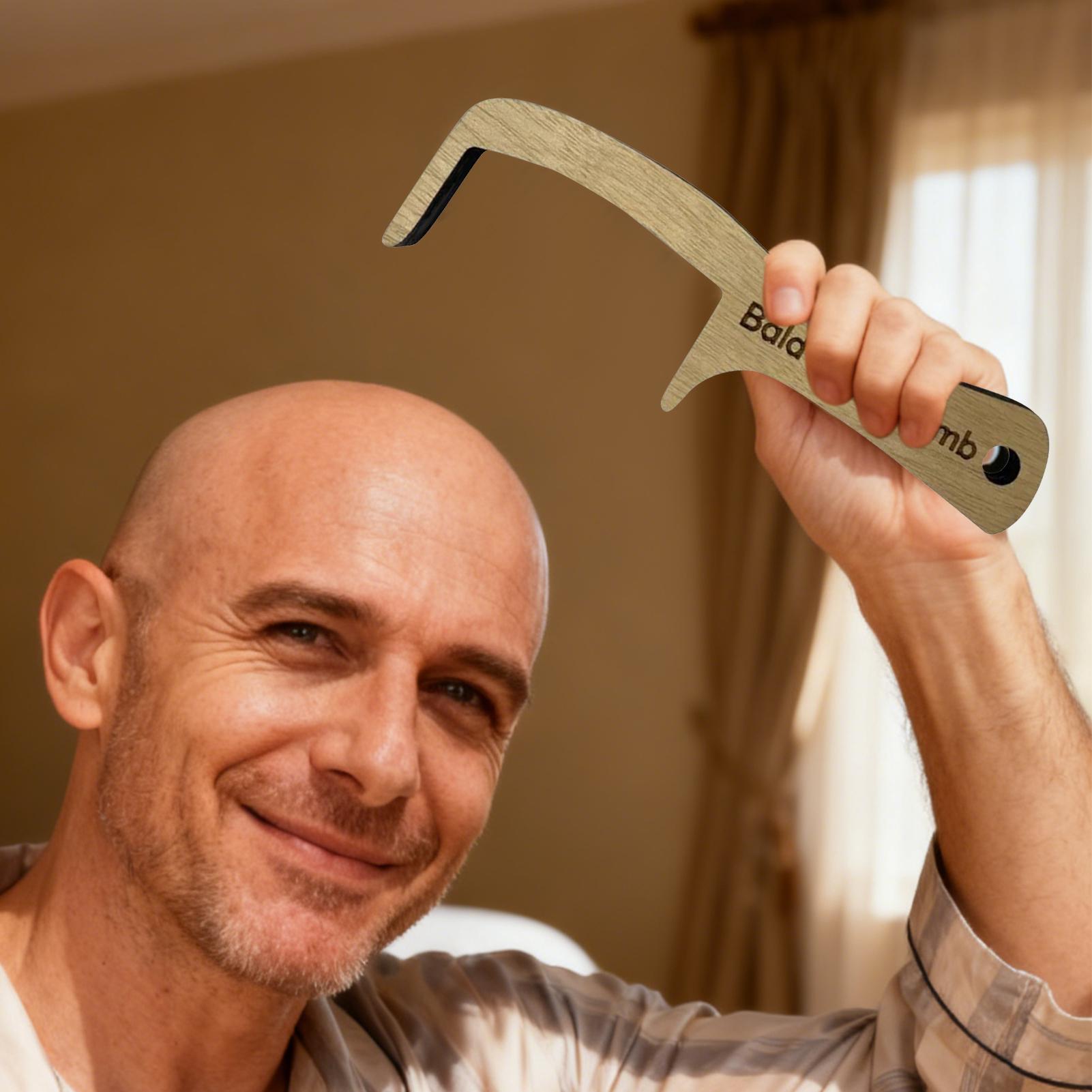 หวีสำหรับคนหัวล้าน ของเล่นตลก  - Men'S Grooming Tool บทวิจารณ์และราคา