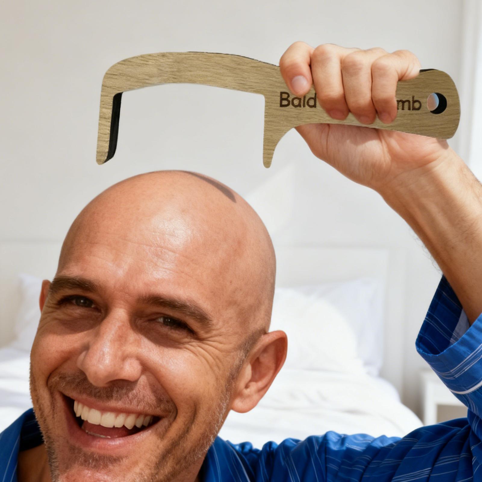 หวีสำหรับคนหัวล้าน ของเล่นตลก  - Men'S Grooming Tool บทวิจารณ์และราคา