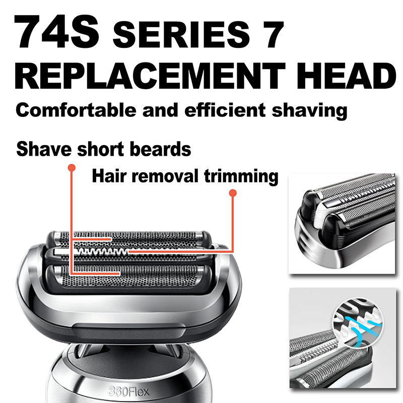 2 แพ็ค 74S ซีรีส์ 7 หัวเปลี่ยน - Men'S Grooming Trimmer บทวิจารณ์และราคา