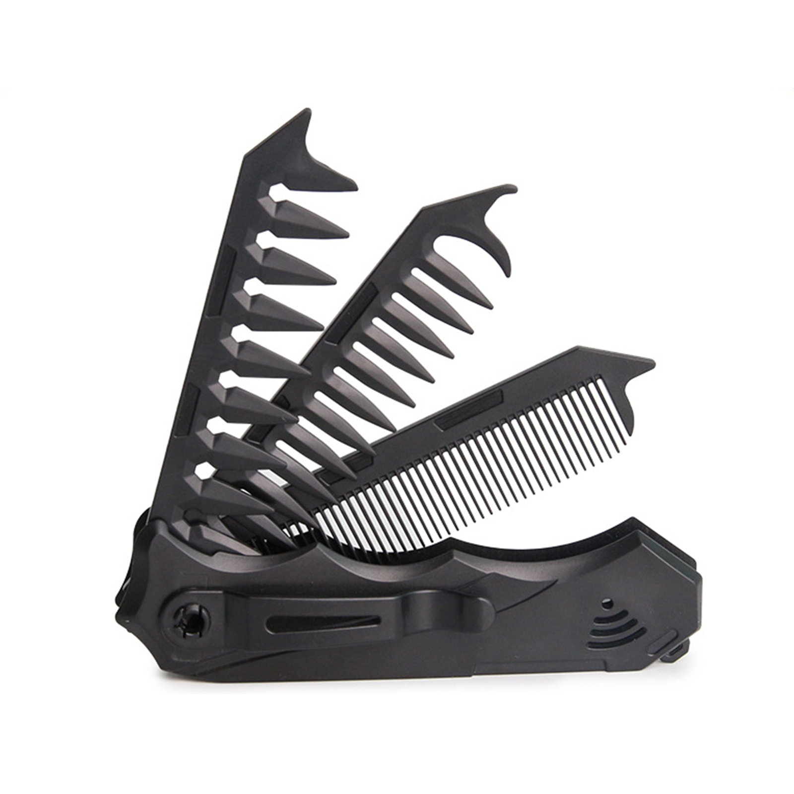 หวีพับได้สองด้าน สำหรับผู้ชายแ - Men Grooming Hygiene บทวิจารณ์และราคา