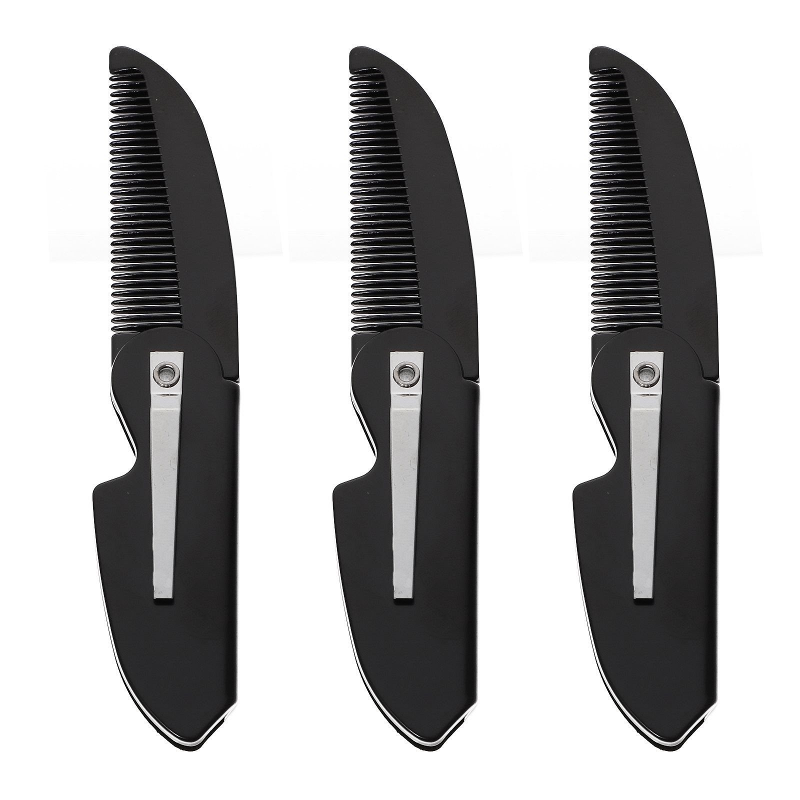 หวีจัดแต่งหนวดเคราแบบพับได้ 3  - Men'S Grooming Tool บทวิจารณ์และราคา