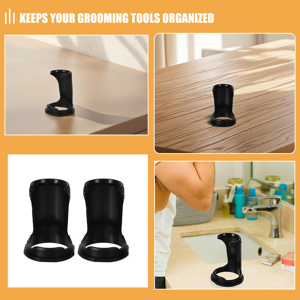 ที่วางแปรงโกนหนวดพลาสติก 2 ชิ้ - Men'S Grooming Tool บทวิจารณ์และราคา