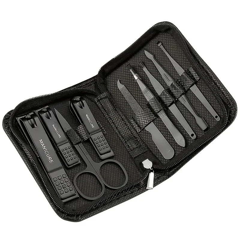 ชุดทำเล็บมือและเล็บเท้า 9 ชิ้น - Men'S Grooming Tool บทวิจารณ์และราคา