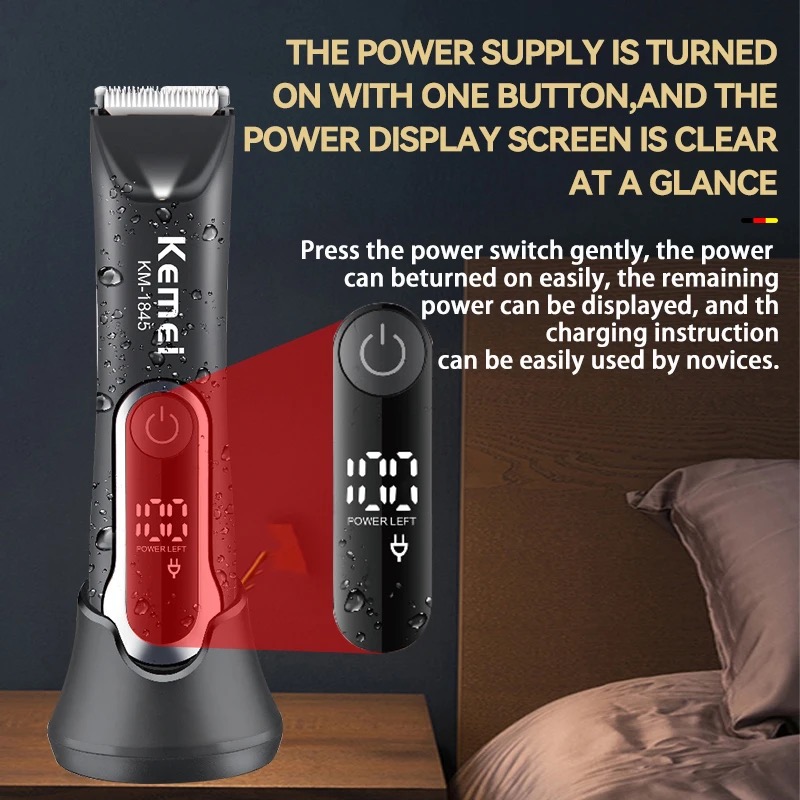 KemeiขาหนีบผมTrimmer Men Clipp - Men Grooming Hygiene บทวิจารณ์และราคา