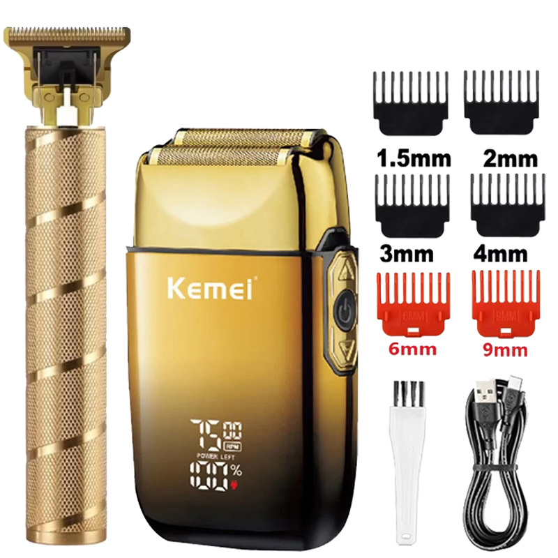 เครื่องตัดผม Kemei KM-TX10 T9  - Men'S Grooming Shaver บทวิจารณ์และราคา