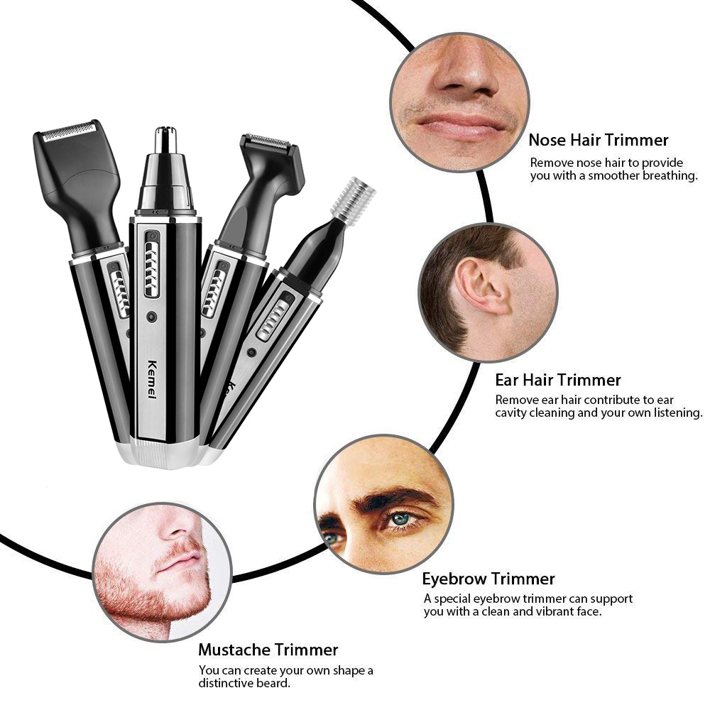 เครื่องตัดขน 4 in 1 สำหรับผู้ช - Men Grooming Hygiene บทวิจารณ์และราคา