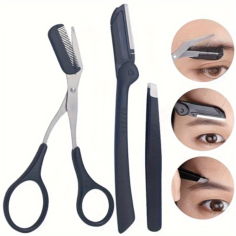ชุดอุปกรณ์ตกแต่งคิ้ว 3 ชิ้น สำ - Men'S Grooming Tool บทวิจารณ์และราคา