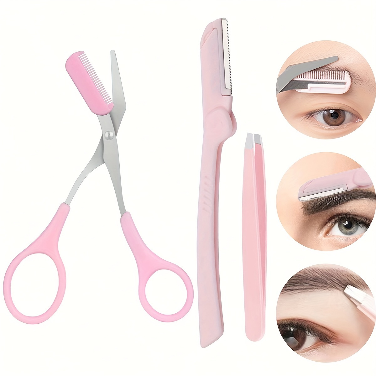 ชุดอุปกรณ์ตกแต่งคิ้ว 3 ชิ้น สำ - Men'S Grooming Tool บทวิจารณ์และราคา